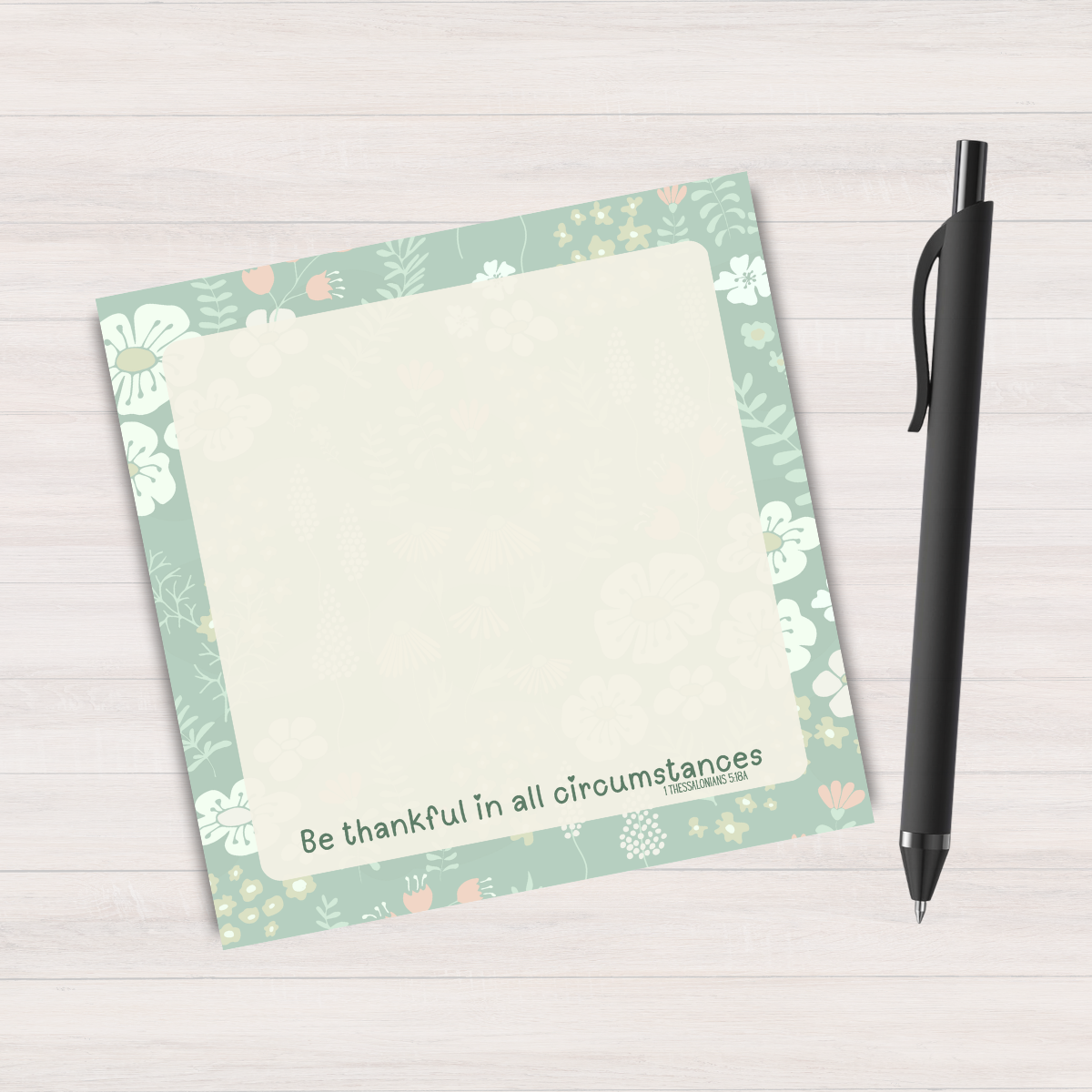 Be Thankful Notepad